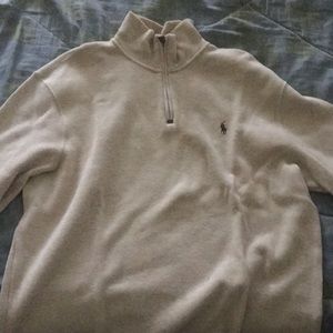 Men’s Large Quarter zip/ Turtleneck Sweater
